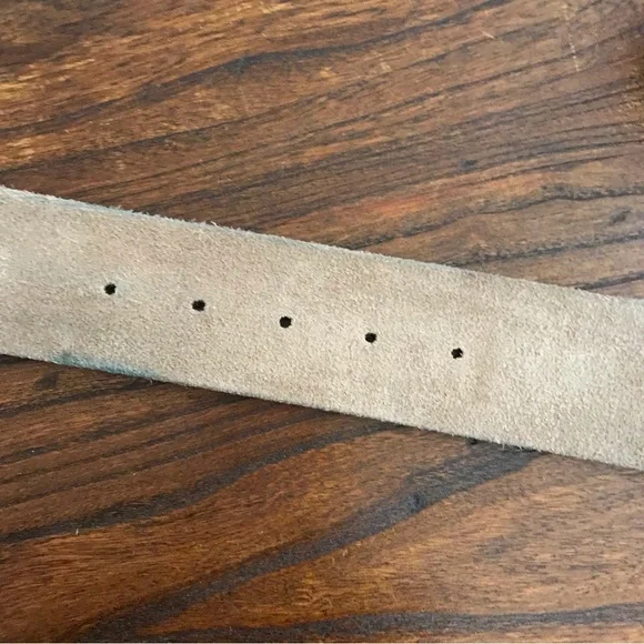 ▪️Handmade Leather Belt with Decorative Buckle
